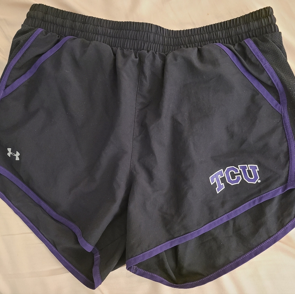 TCU athletic shorts